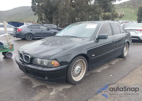 2001 BMW 525Ia z USA, uszkodzony, nr VIN WBADT43491GX20062